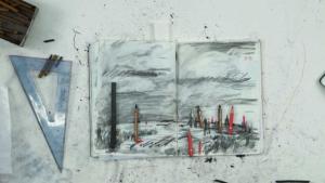  Picture from the exhibition Pensieri Fuggitivi in Spoleto 