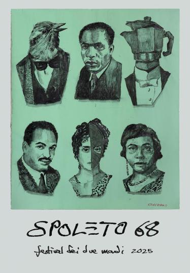 Poster of Festival dei Due Mondi. Manifesti 1958-2025 in Spoleto