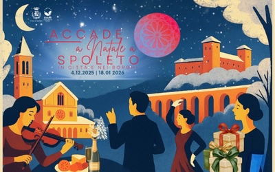  playbill Accade a Natale a Spoleto 2025 - Spoleto 