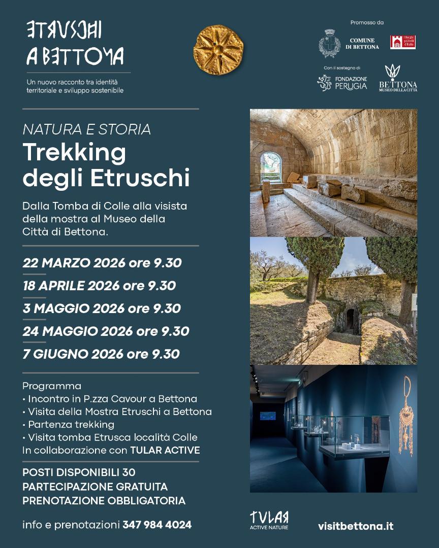 Trekking degli Etruschi 2026