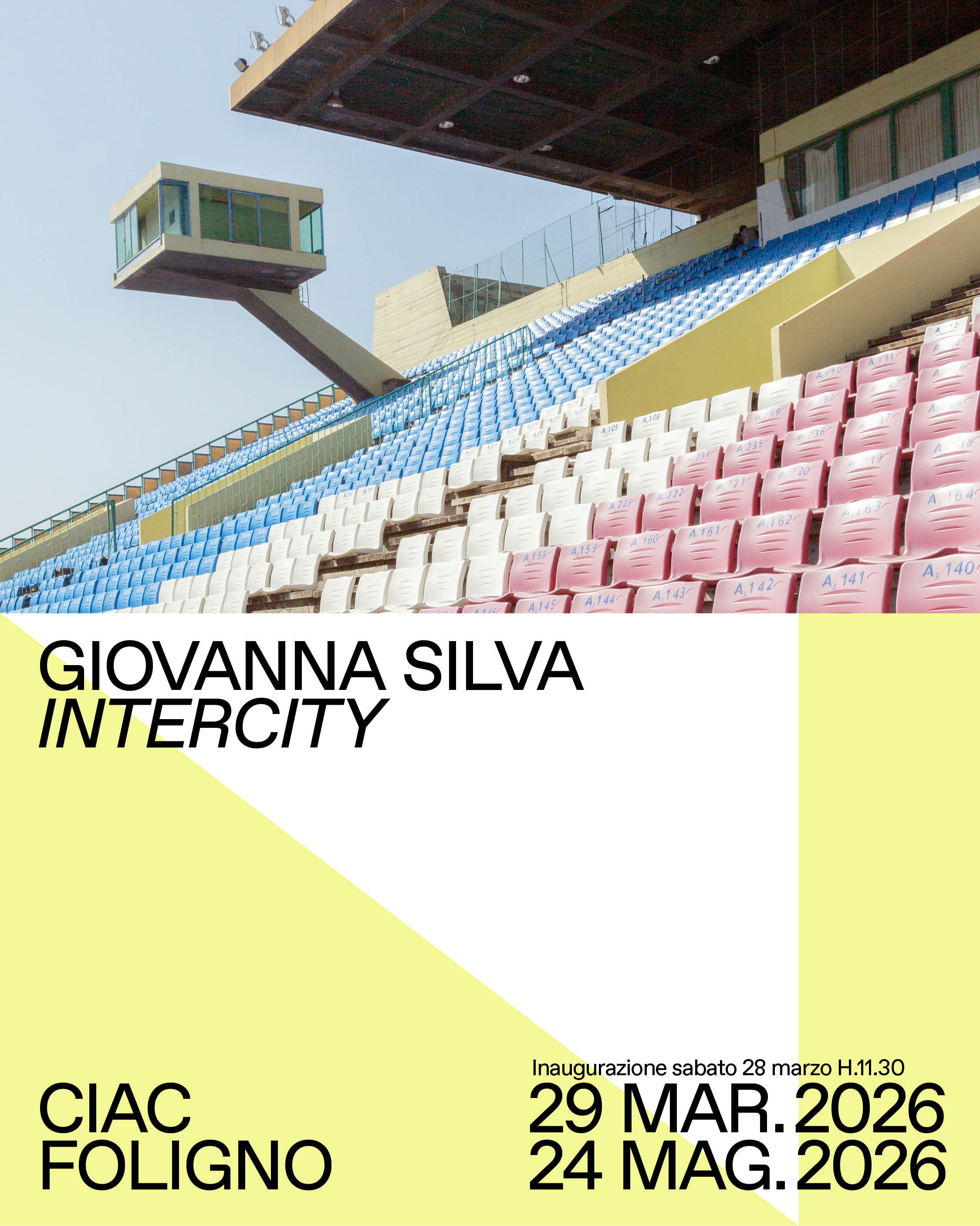 Poster of Giovanna Silva. Intercity in Foligno